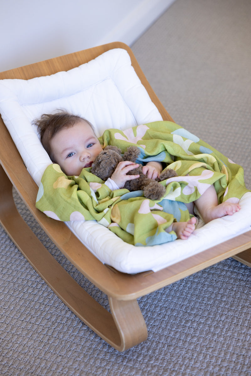 WHIMSY GROVE 🍃 Baby Muslin Swaddle