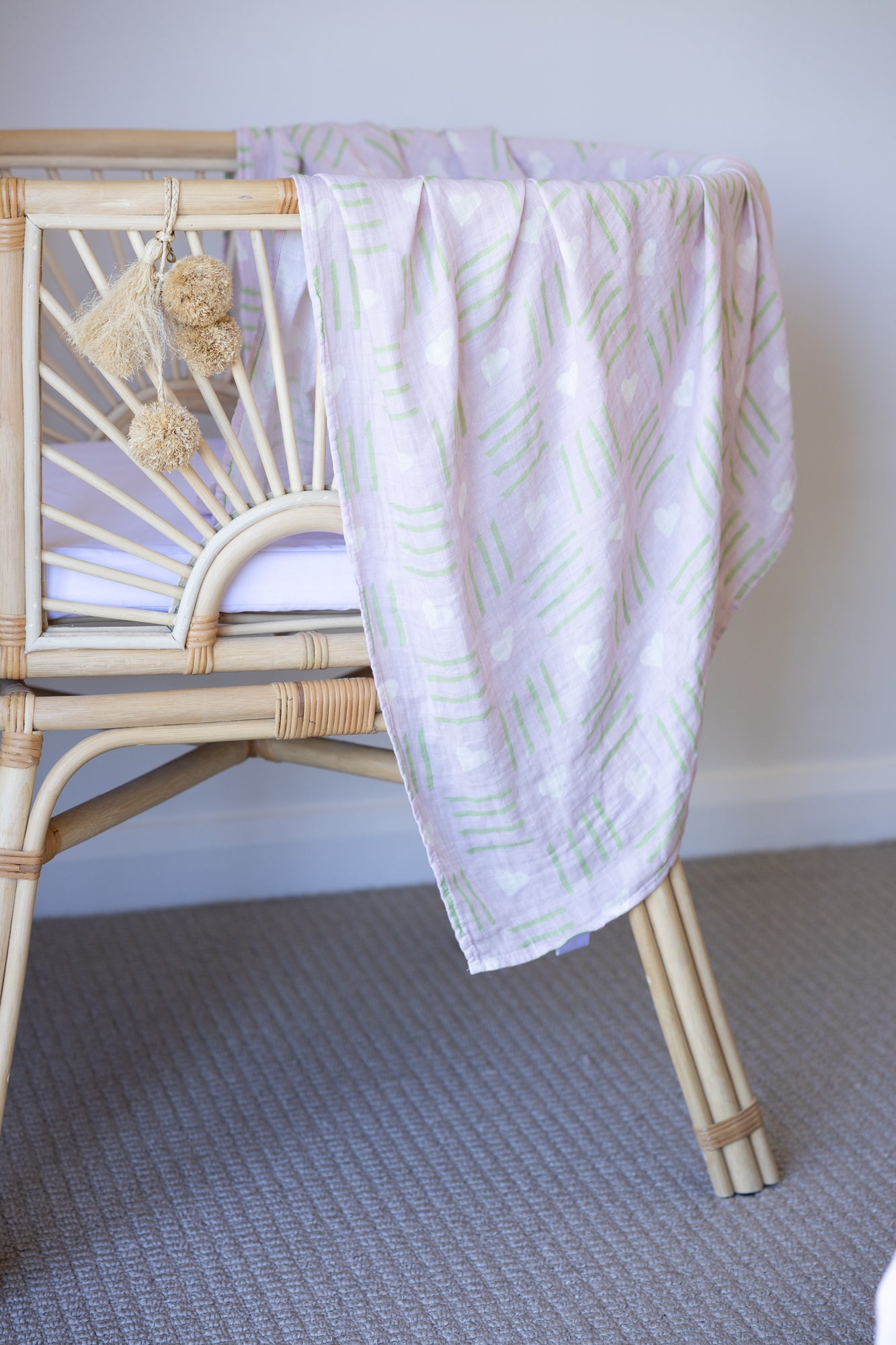 LOVE POPPY 💕 Baby Muslin Swaddle