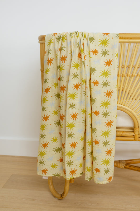 *PRE-ORDER* Retro Skies 🌌 💫 Muslin Swaddle