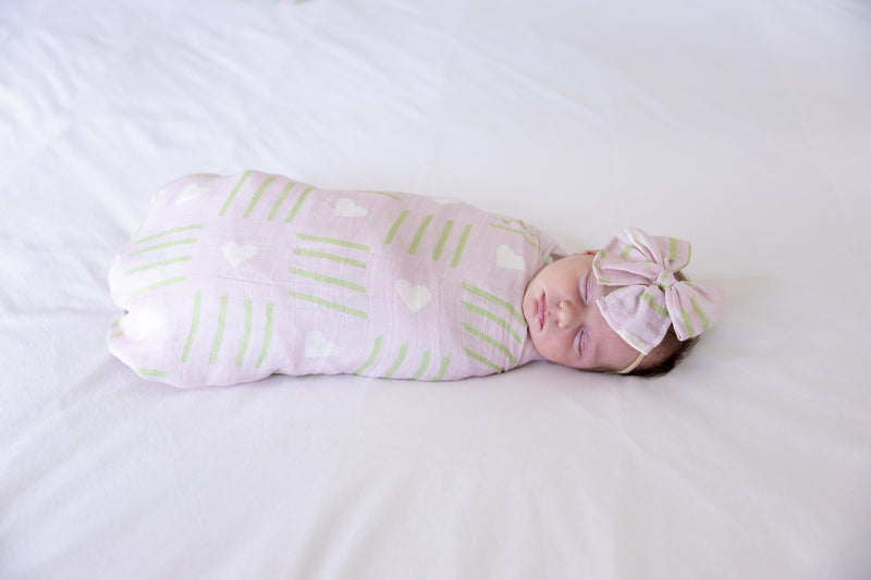 LOVE POPPY π Baby Muslin Swaddle