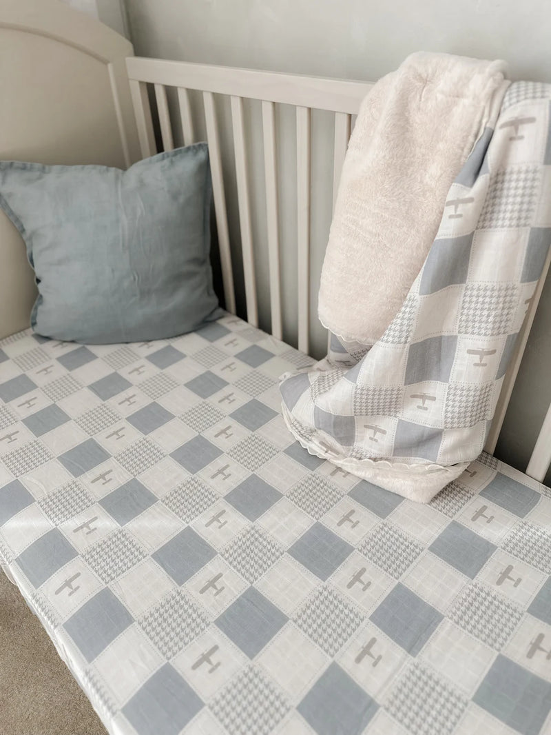 Wright Flyer Fitted Cot Sheet