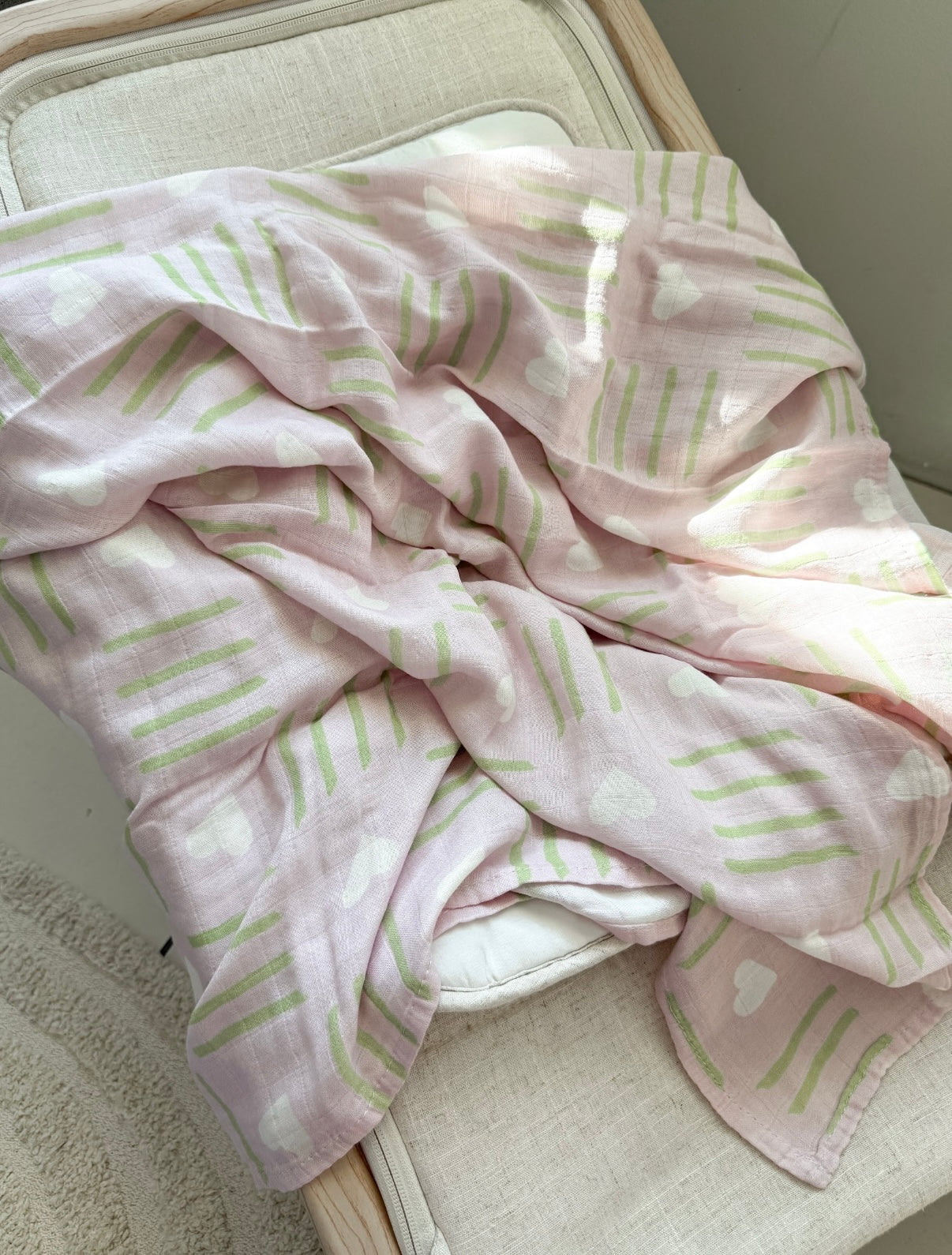 LOVE POPPY 💕 Baby Muslin Swaddle