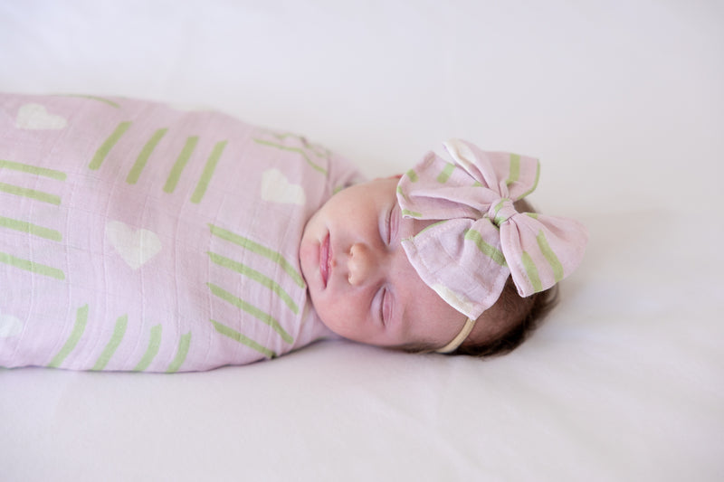 LOVE POPPY π Baby Muslin Swaddle