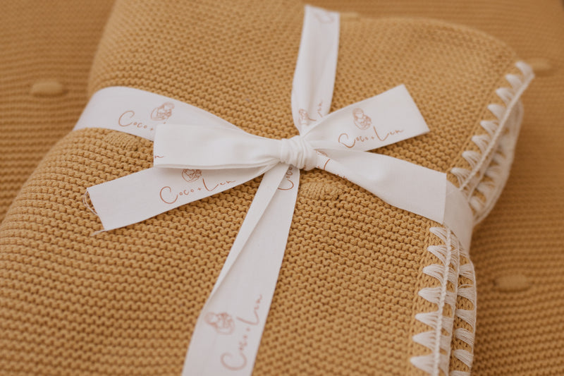 Pre-order Golden Shine ✨☀️ Knit Blanket