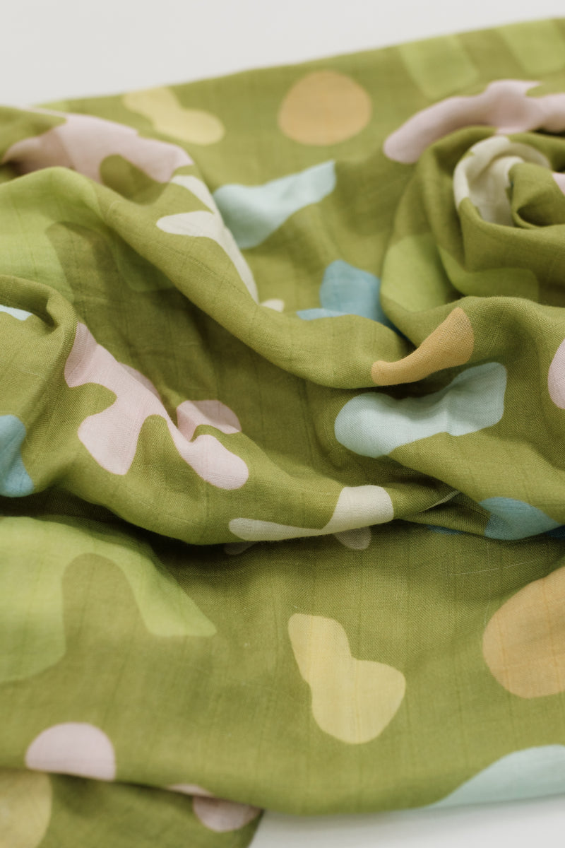 WHIMSY GROVE 🍃 Baby Muslin Swaddle