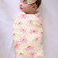 BLOOM BELLE 🌸 Baby Muslin Swaddle