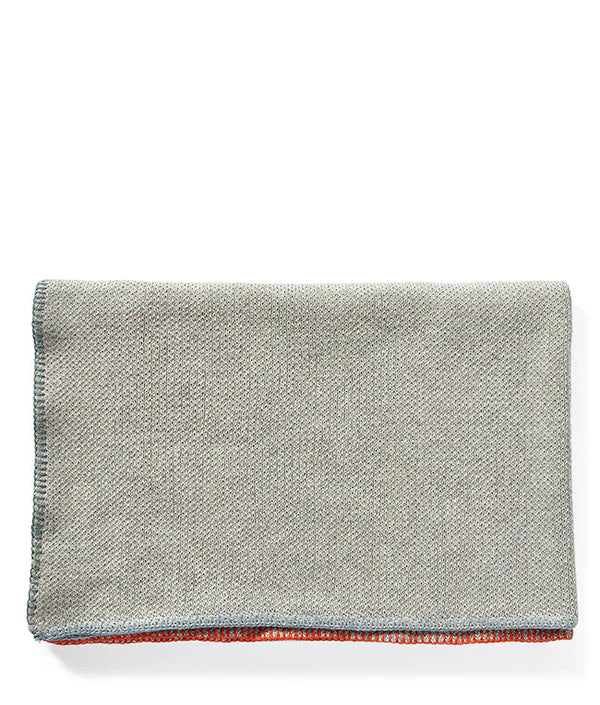 Blanket Stitch Baby Blanket-Pastel