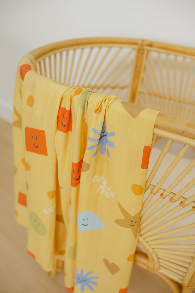 Cutie Pie 🙂 Baby Muslin Swaddle