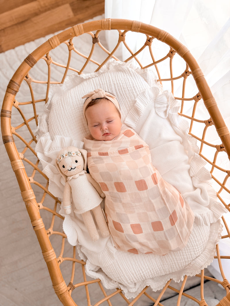 🌟 LAST CHANCE 🌟 Cherry Blossom 🍒🌸 Muslin Swaddle