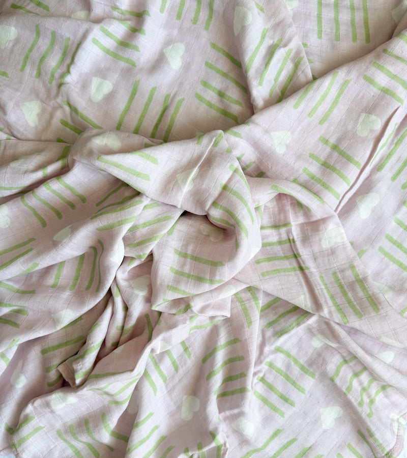 LOVE POPPY 💕 Baby Muslin Swaddle