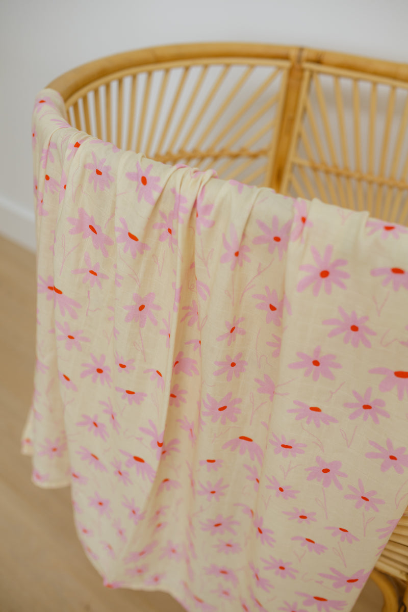 Bloom Belle 🌸 Baby Muslin Swaddle