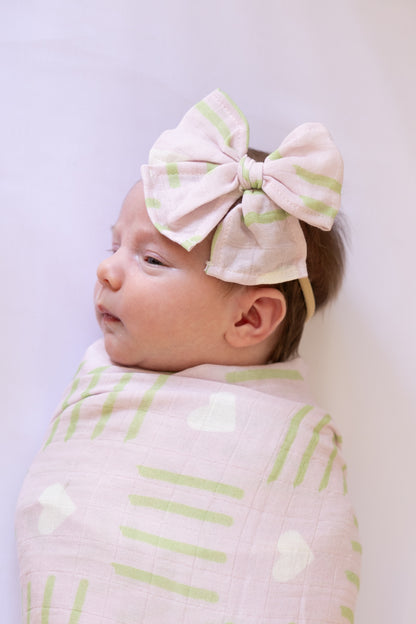 LOVE POPPY 💕 Baby Muslin Swaddle