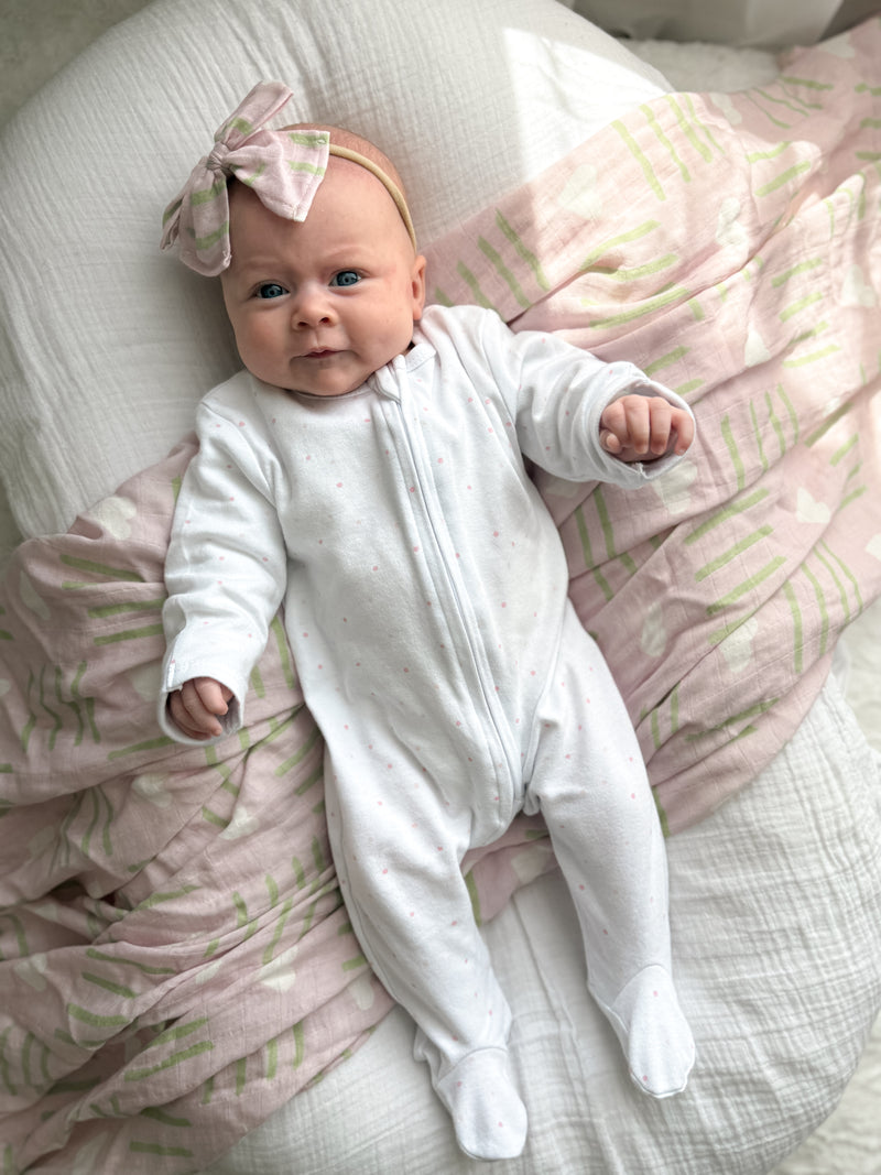 LOVE POPPY 💕 Baby Muslin Swaddle