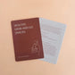 New Mum Postpartum Support Cards – 50-Card Deck for Practical Postpartum Support | Baby Shower and New Mum Gift